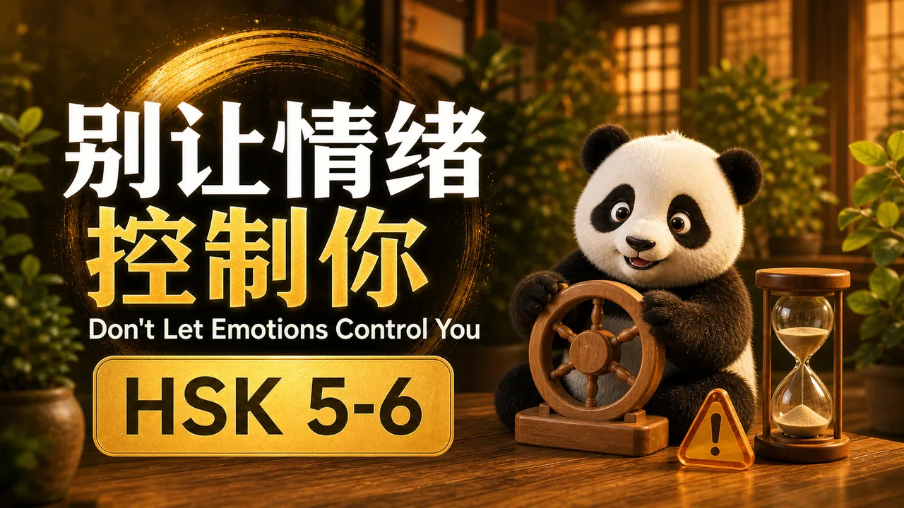 情绪不是命令：怎样在冲动前找回选择？ Chinese conversation thumbnail