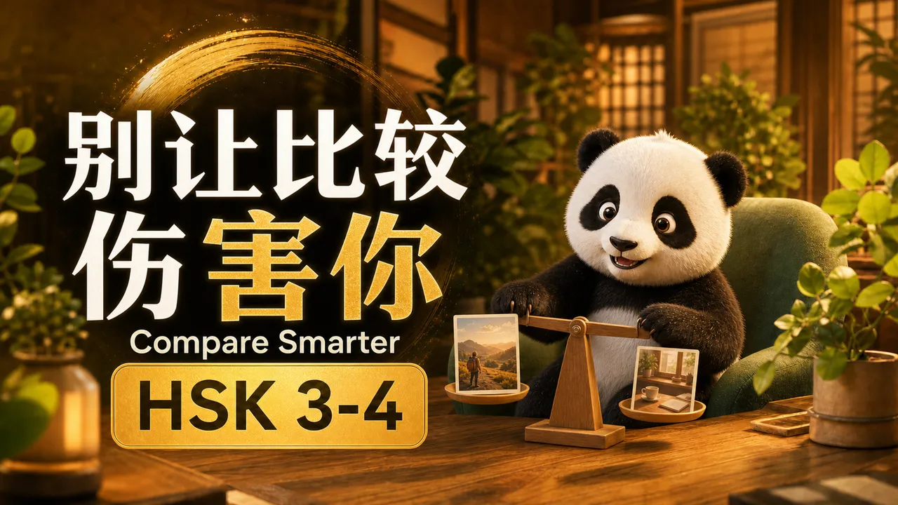 别让“比较心态”伤害你：如何让“比较”帮助你成长 Chinese conversation thumbnail